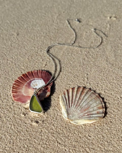 Sea Glass Necklace Treasure