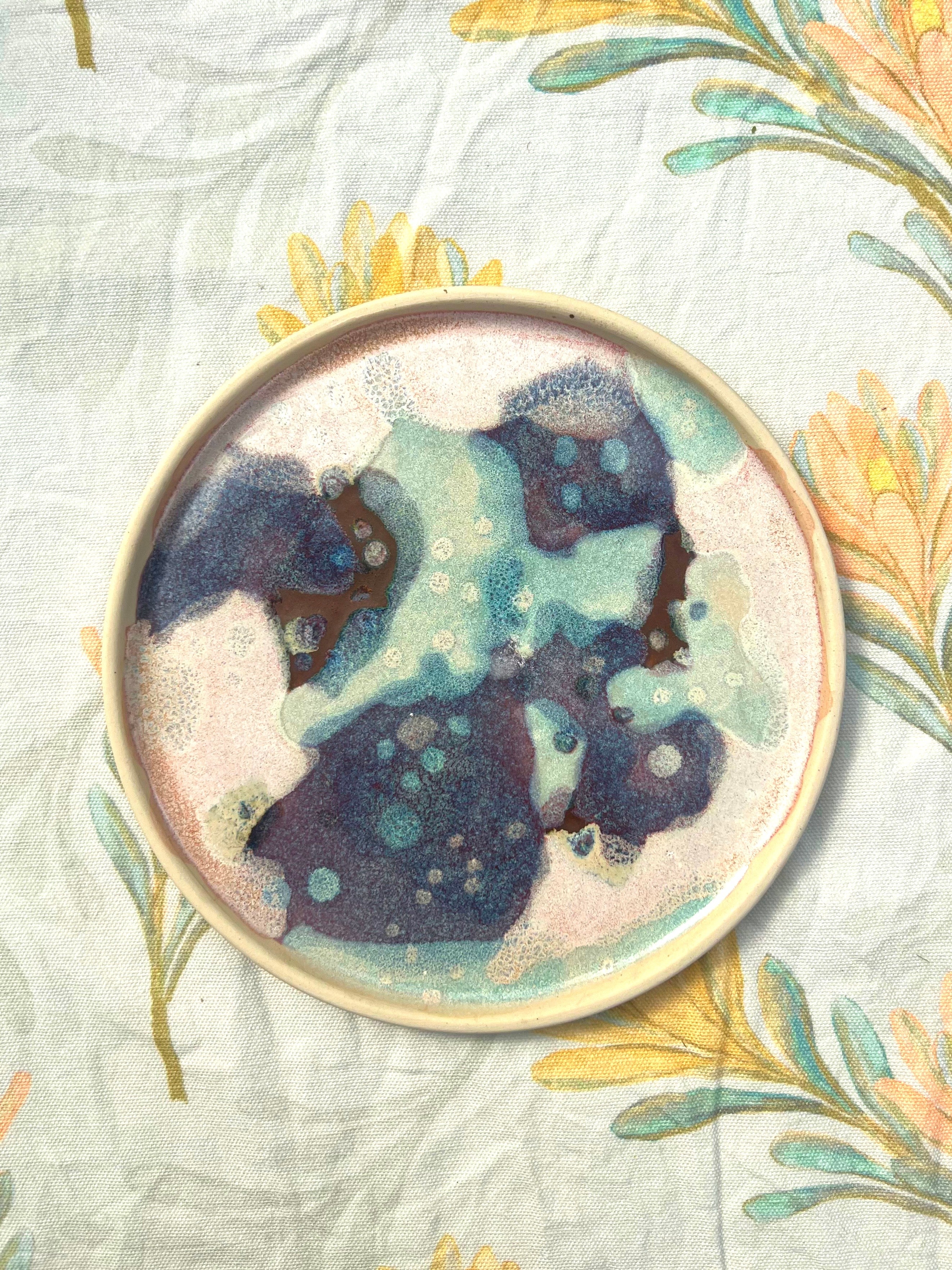 Pastel Plate / Salad Bowl