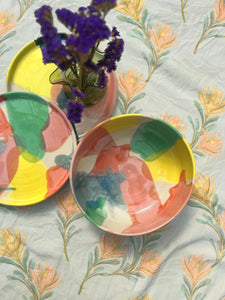 Pastel Plate / Salad Bowl