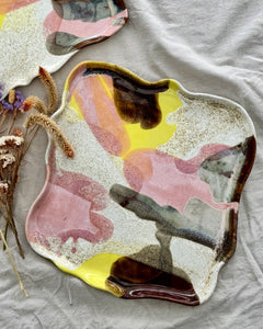 Flowy Platter Wildflower
