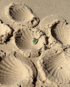Sea Glass Necklace Elevated