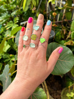 Load image into Gallery viewer, Large Sea Glass Rings
