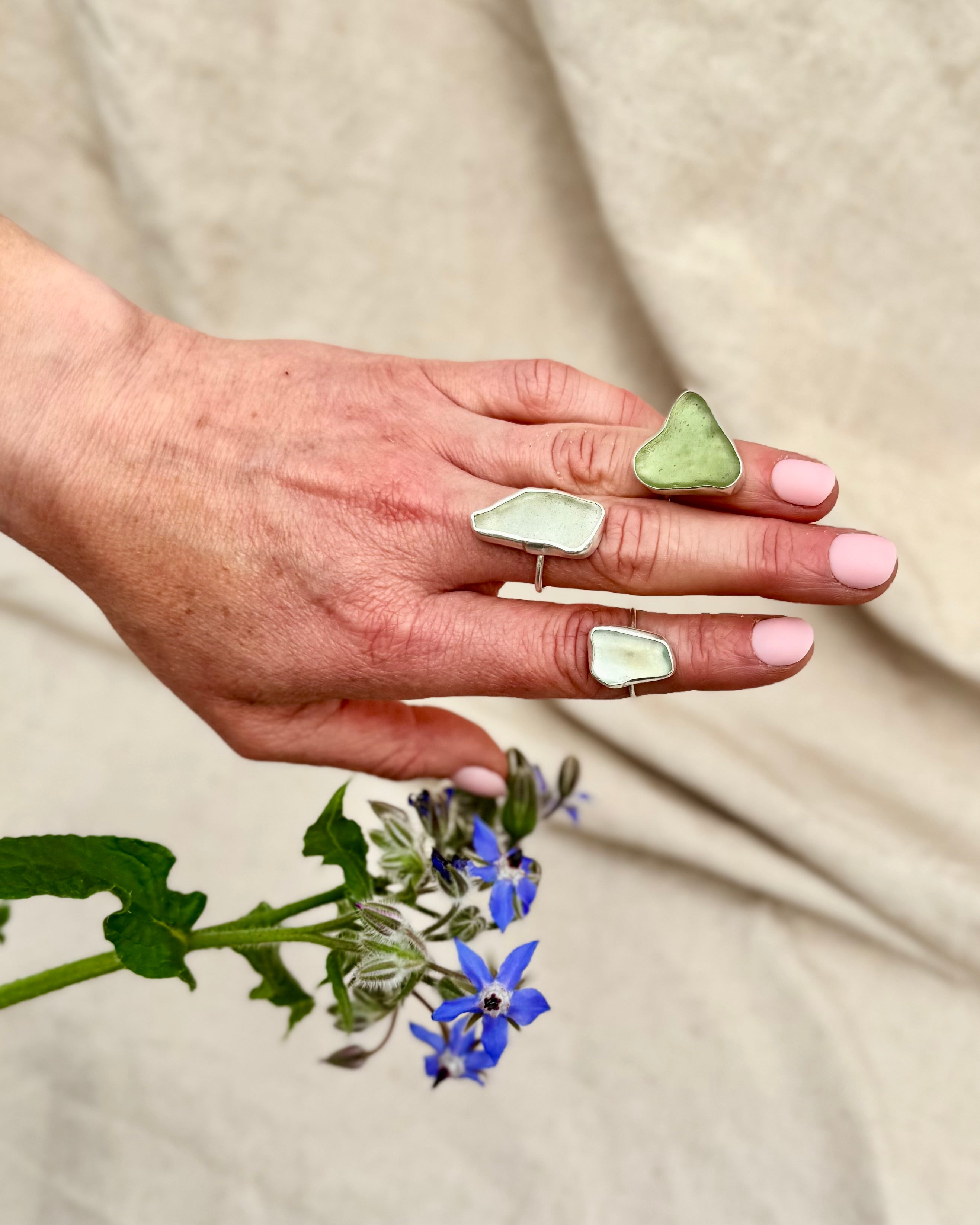 Sea Glass Ring