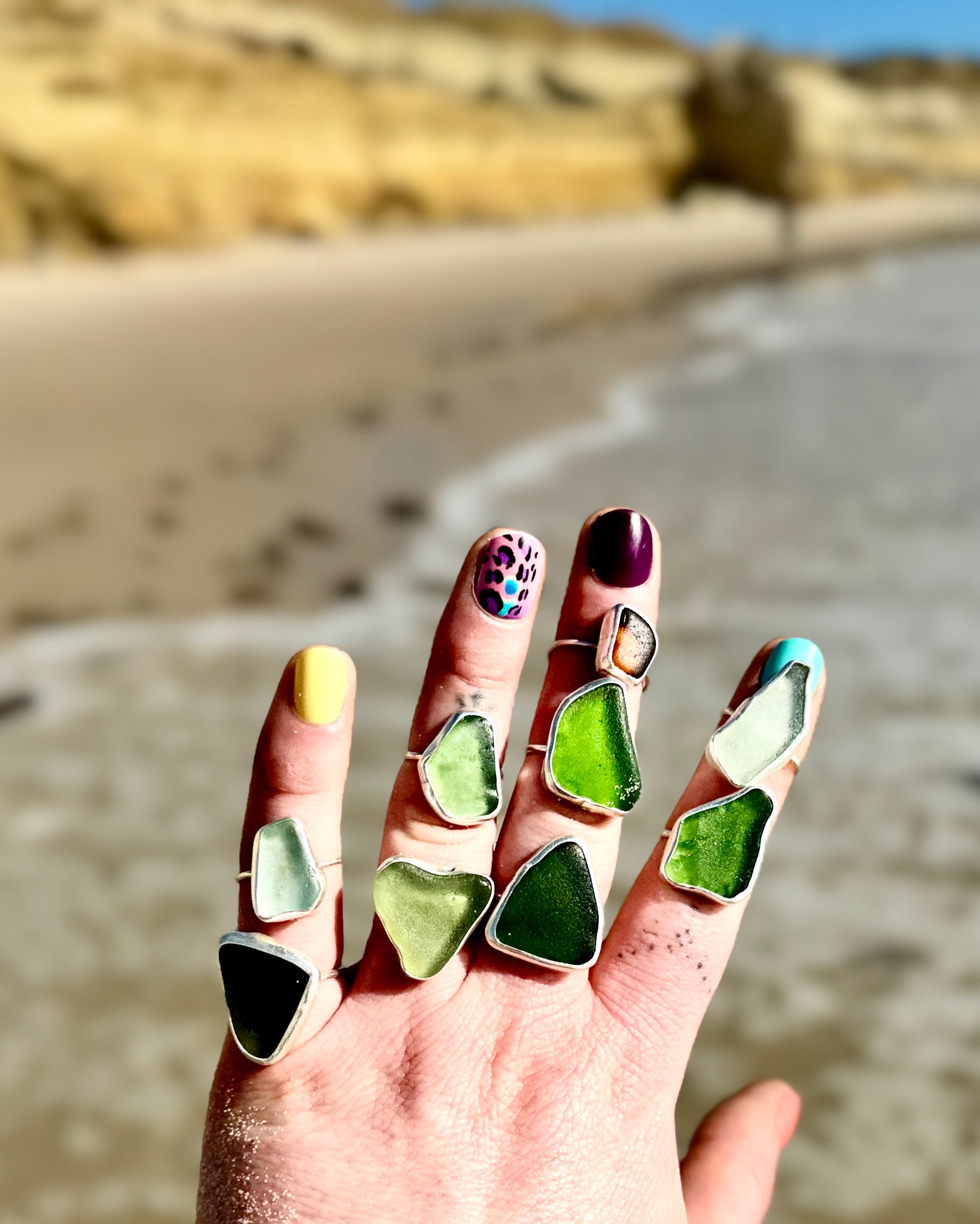 Sea Glass Ring