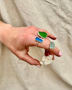 Glass Rock Rings