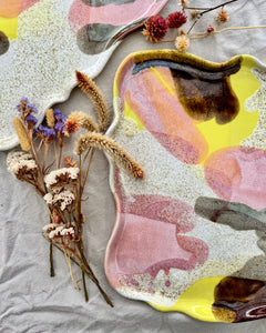 Flowy Platter Wildflower
