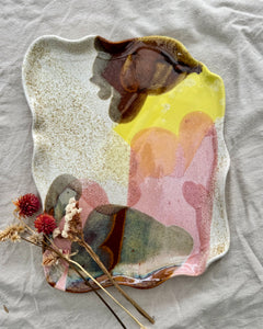 Flowy Platter Wildflower
