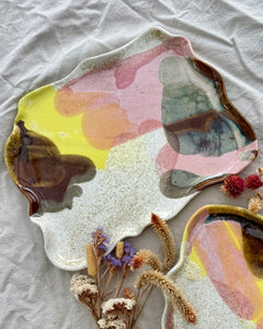Flowy Platter Wildflower