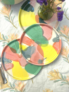 Pastel Plate / Salad Bowl
