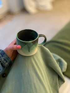 Jo Mug Green Rust