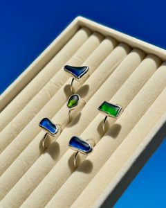 Recycled Glass Ring