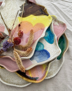 Flowy Platter Wildflower