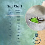Load image into Gallery viewer, Sea Glass Ring Elevated
