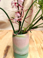 Load image into Gallery viewer, Petite Vase with Spiral Arrangement Holder Flora
