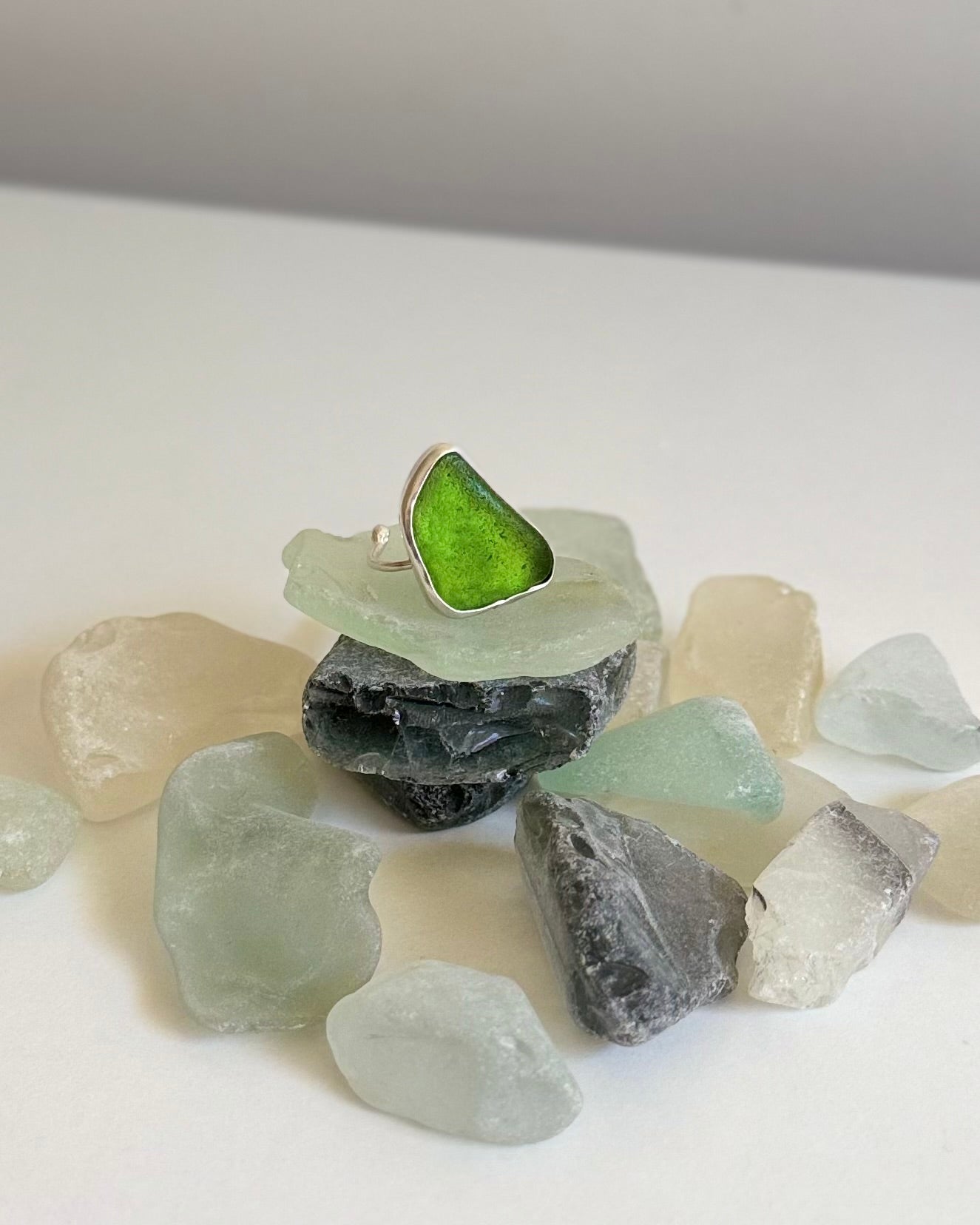 Sea Glass Ring