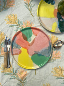 Pastel Plate / Salad Bowl