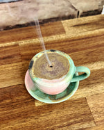 Load image into Gallery viewer, Coffee Cup Incense Cone Burner
