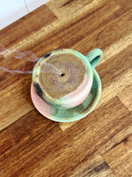 Load image into Gallery viewer, Coffee Cup Incense Cone Burner
