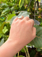 Load image into Gallery viewer, Large Sea Glass Rings
