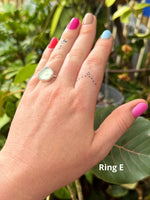 Load image into Gallery viewer, Large Sea Glass Rings
